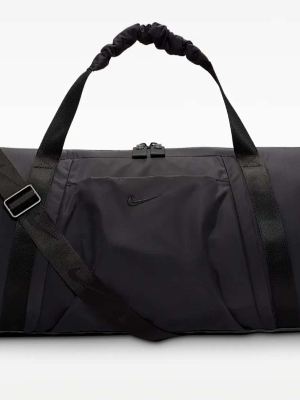 Nike Black Sports Duffel Bag with Shoulder Strap 35L